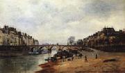 Stanislas Lepine Quais of the Seine oil painting artist